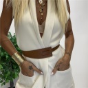 gilet lungo con frange place